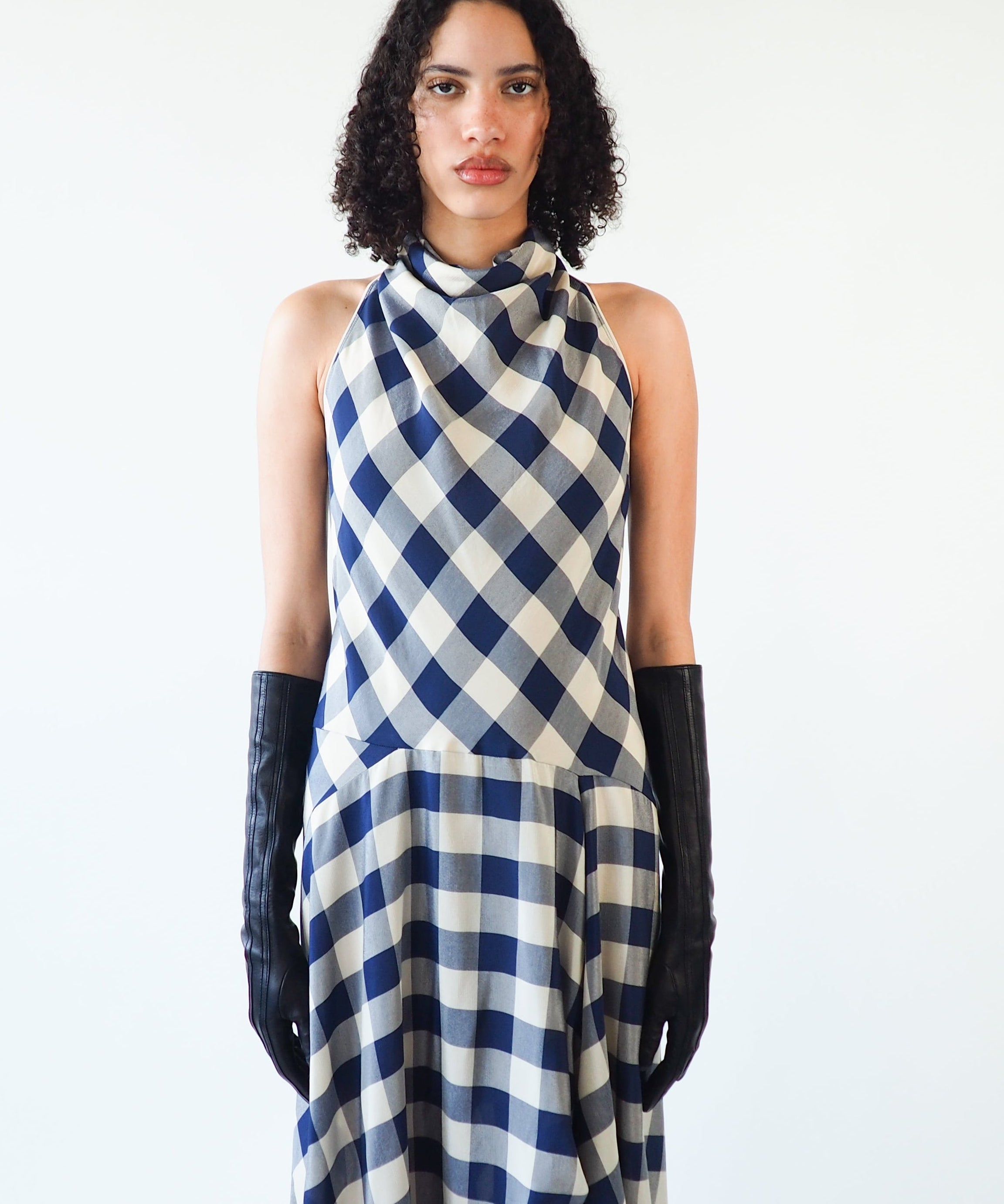 Racing Gloves in Black Nappa Lambskin - CLYDE