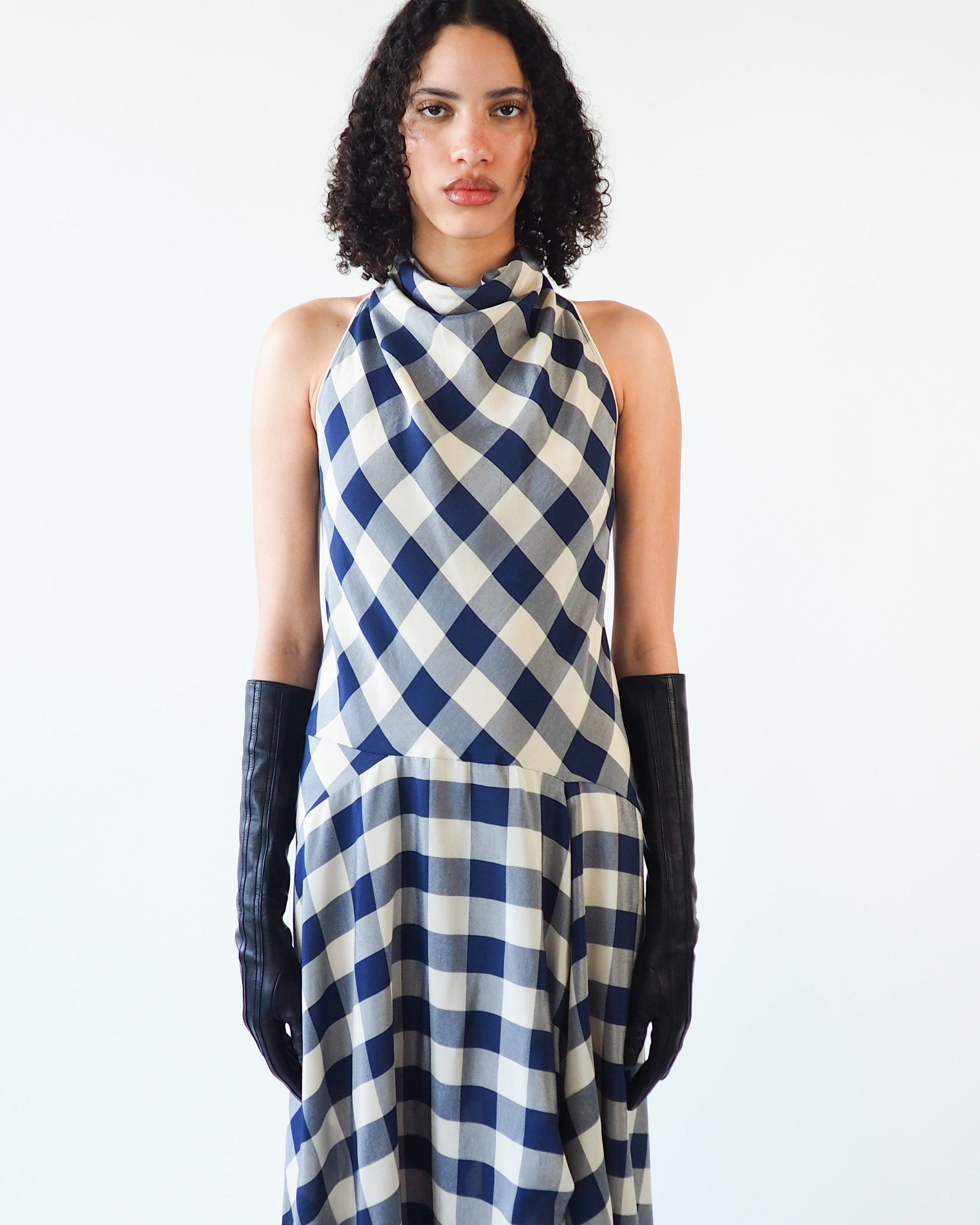 Racing Gloves in Black Nappa Lambskin - CLYDE