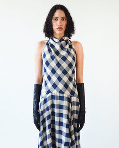 Racing Gloves in Black w. Black Stripe - CLYDE