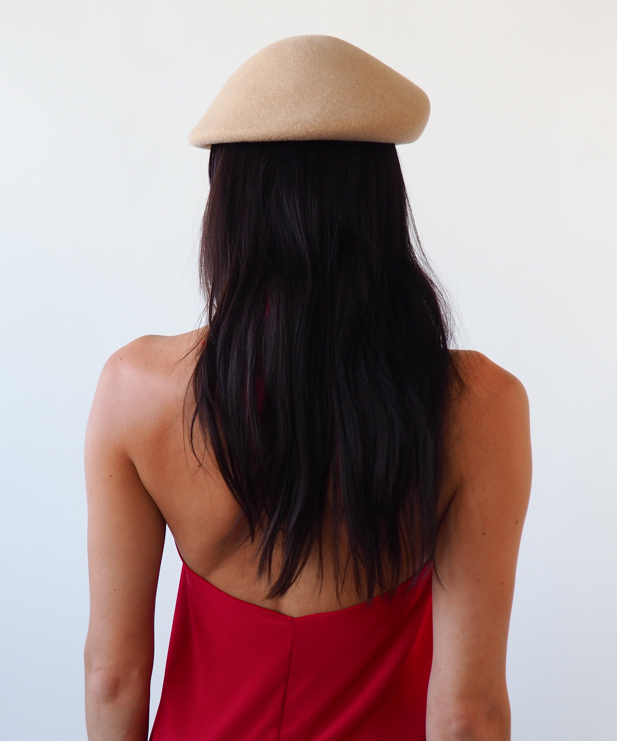 Sazy Hat in Camel Wool - CLYDE