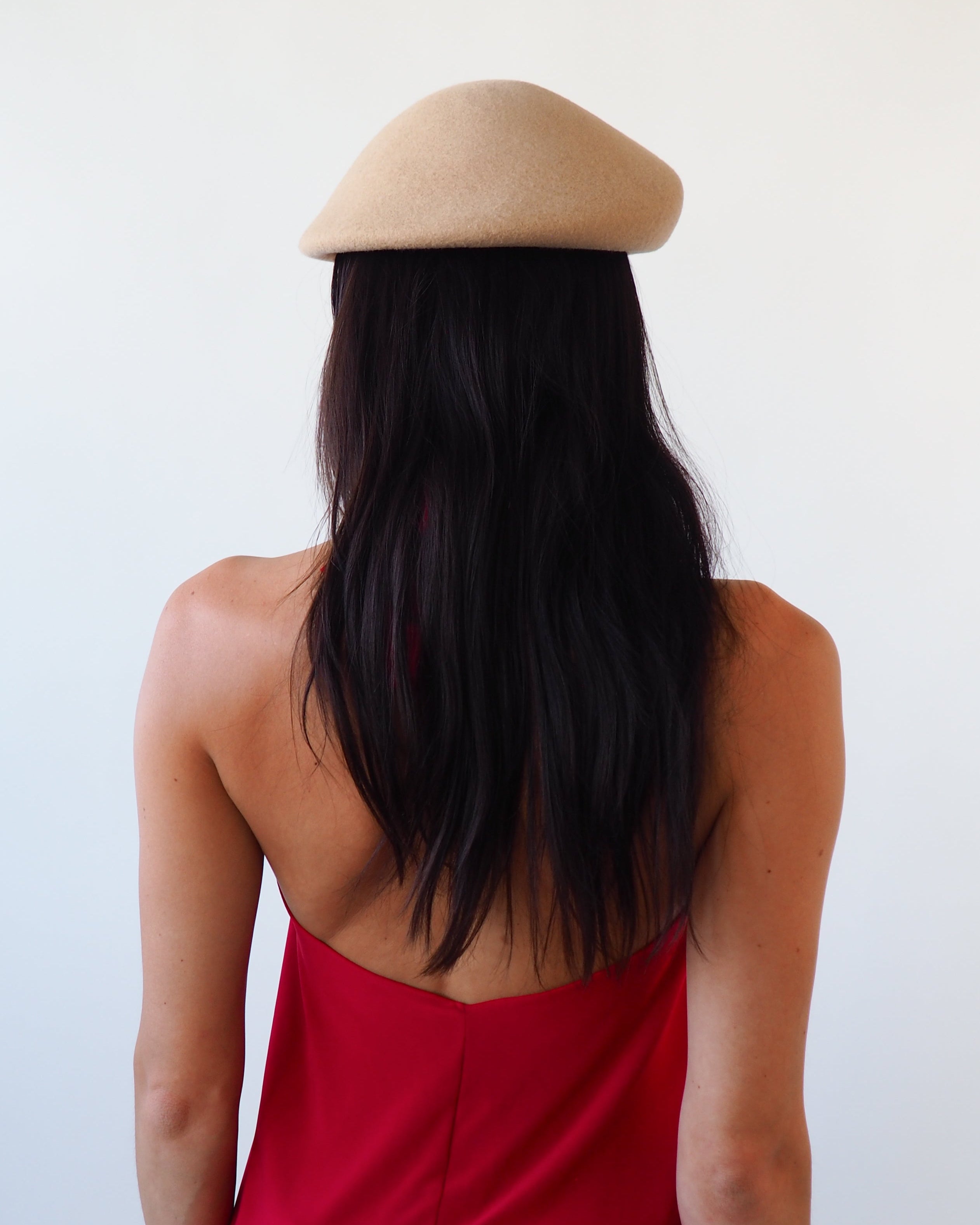 Sazy Hat in Camel Wool - CLYDE