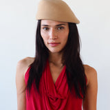 Sazy Hat in Camel Wool - CLYDE