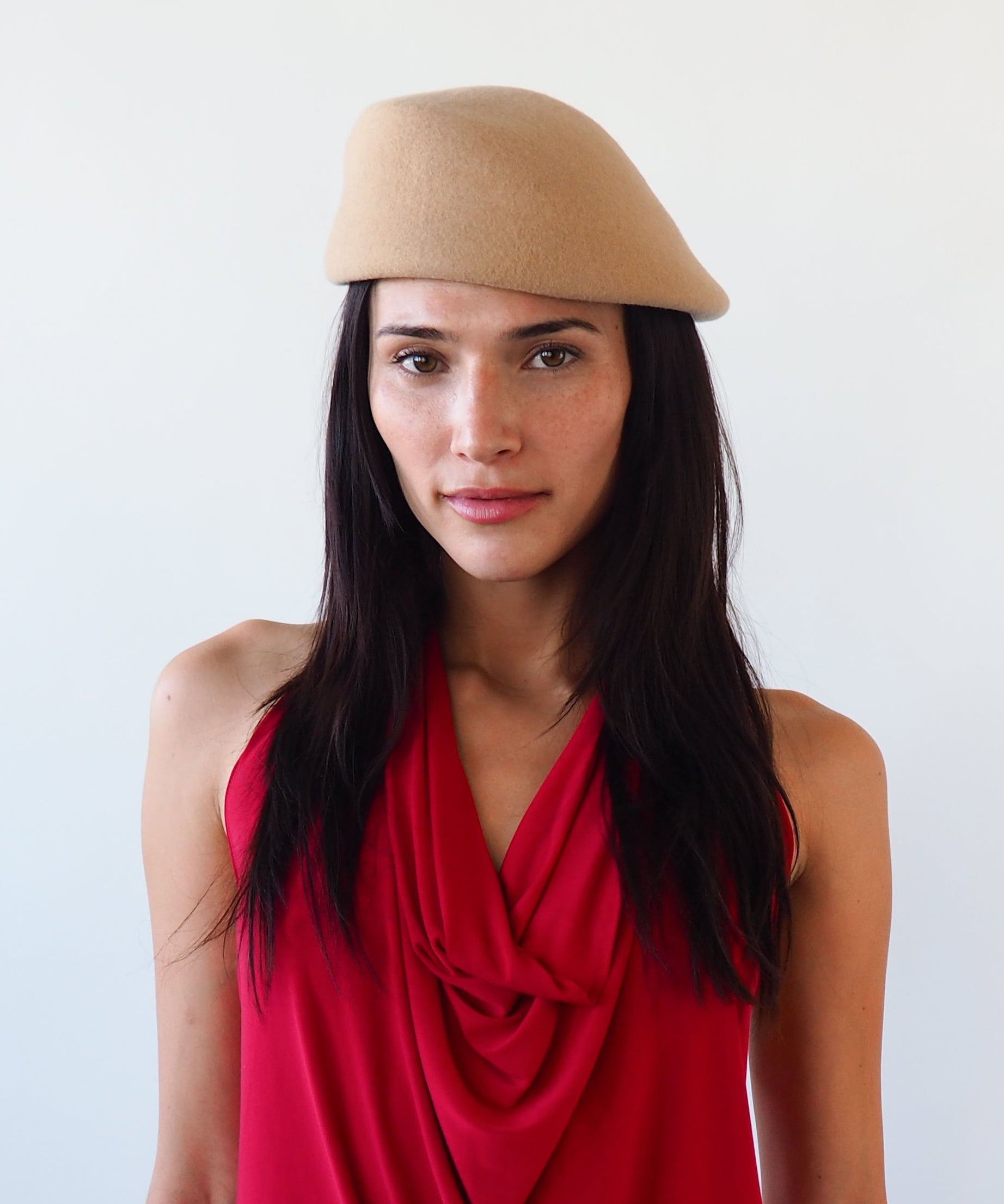Sazy Hat in Camel Wool - CLYDE