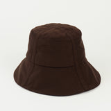 Swim Bucket in Brown Nylon