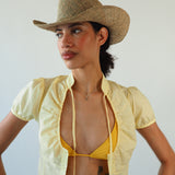 Cowboy Hat in Seagrass - CLYDE
