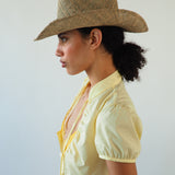 Cowboy Hat in Seagrass - CLYDE