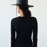 Gaucho Hat in Black - CLYDE