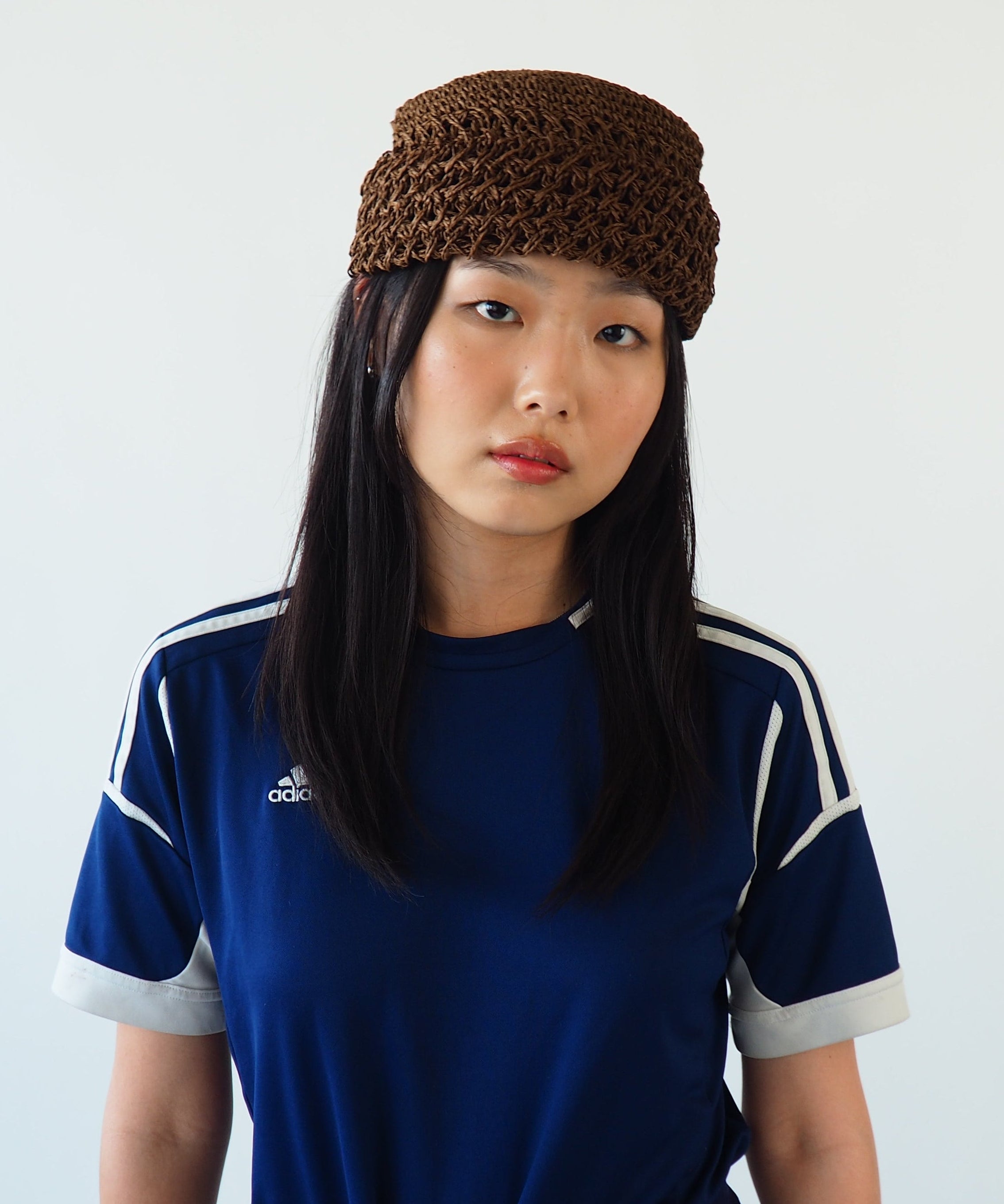 Toyo Roller Hat in Brown - CLYDE