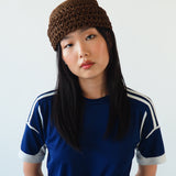 Toyo Roller Hat in Brown - CLYDE