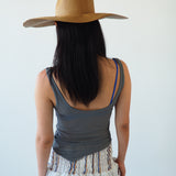Ange Hat in Tiger Eye - CLYDE