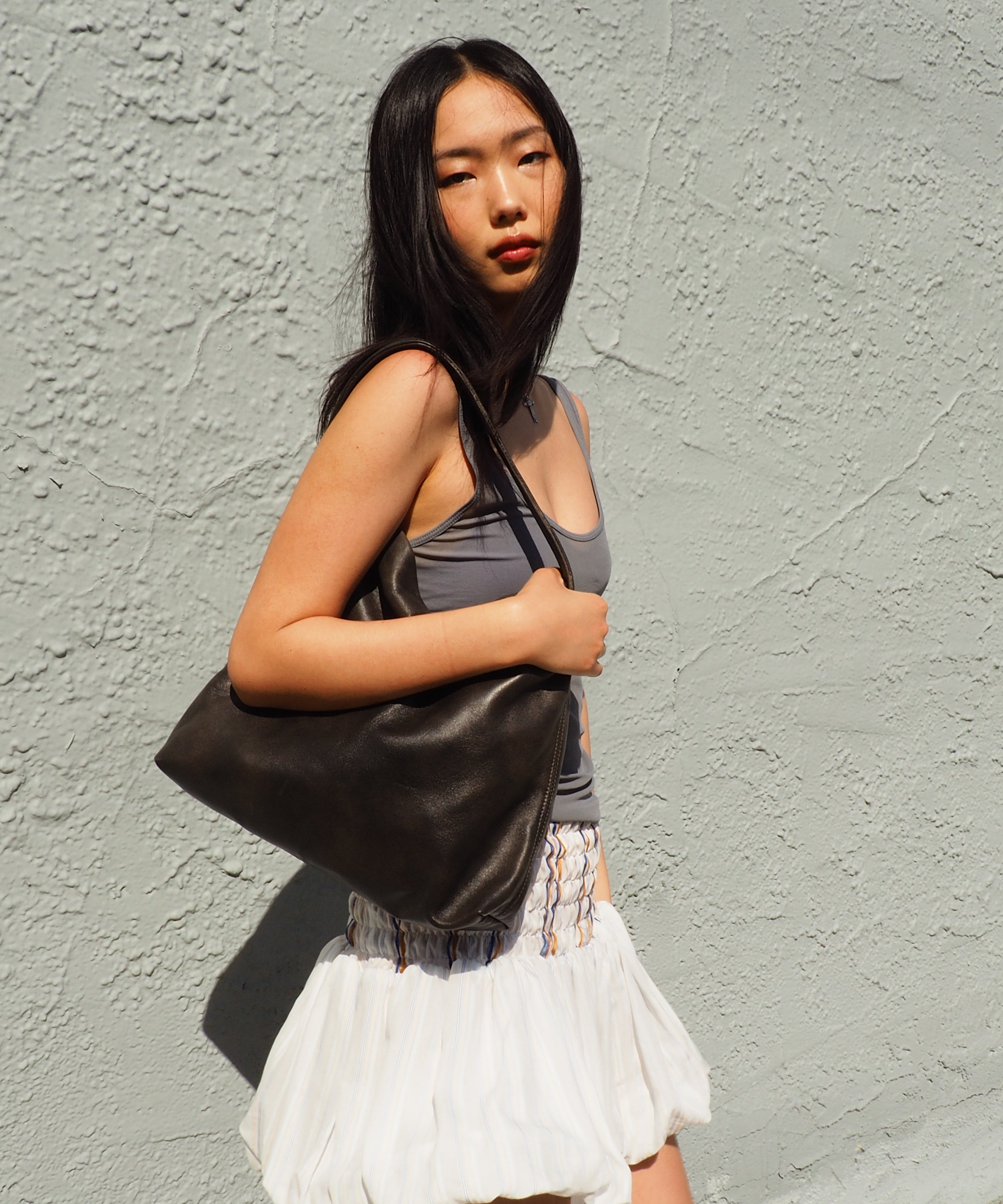 Kessel Bag in Castor Lamb Leather - CLYDE