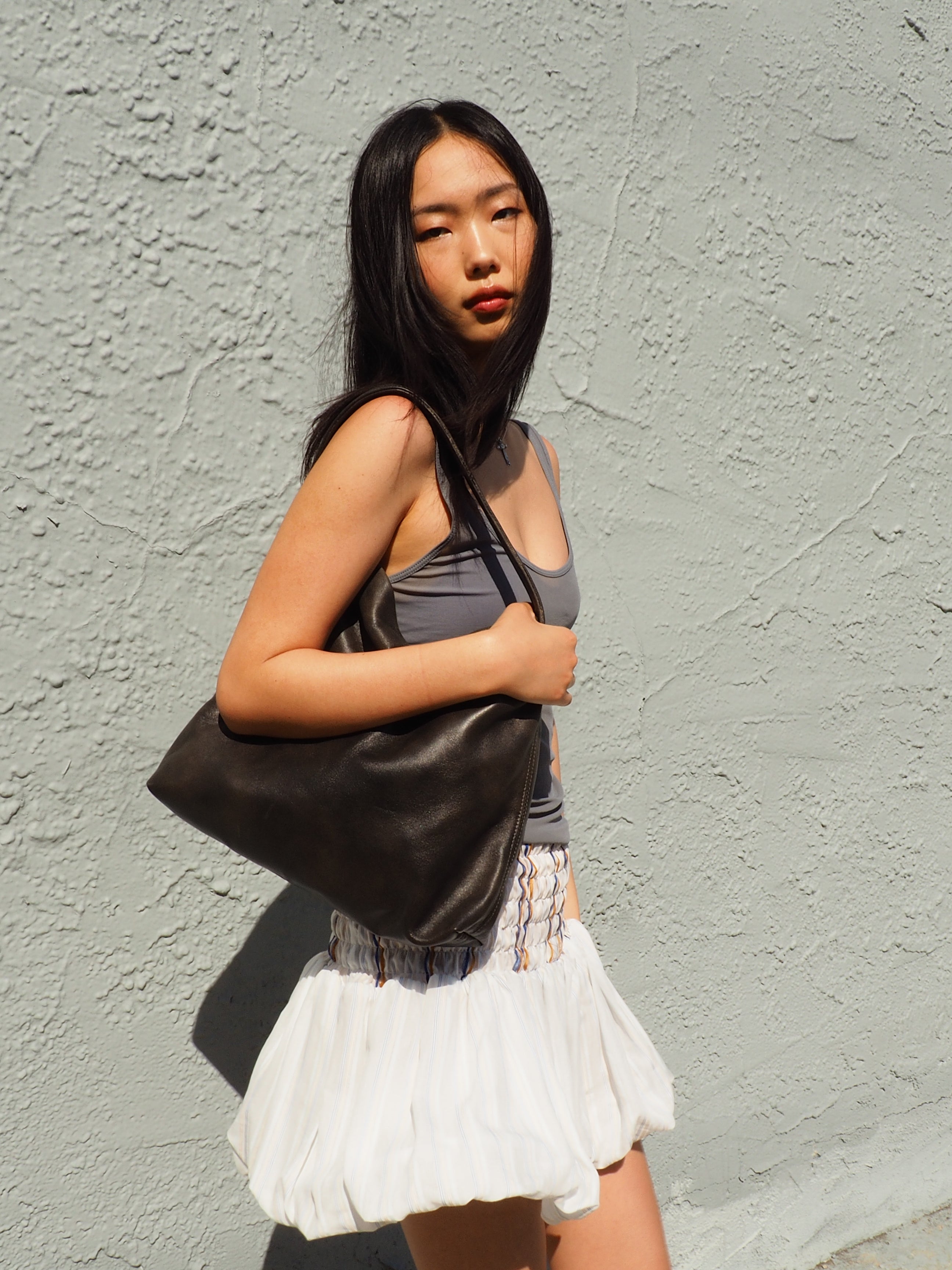 Kessel Bag in Castor Lamb Leather - CLYDE