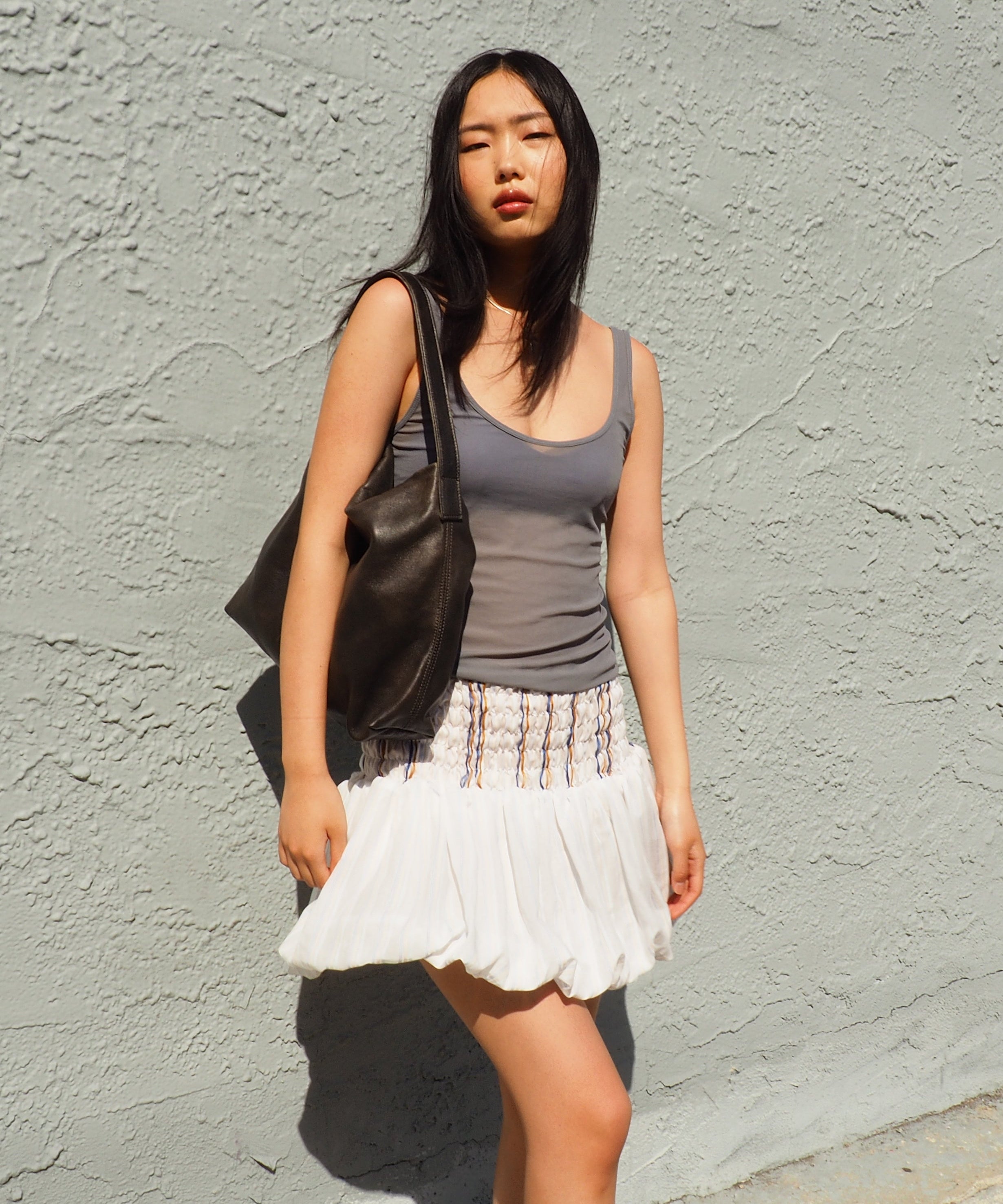 Kessel Bag in Castor Lamb Leather - CLYDE