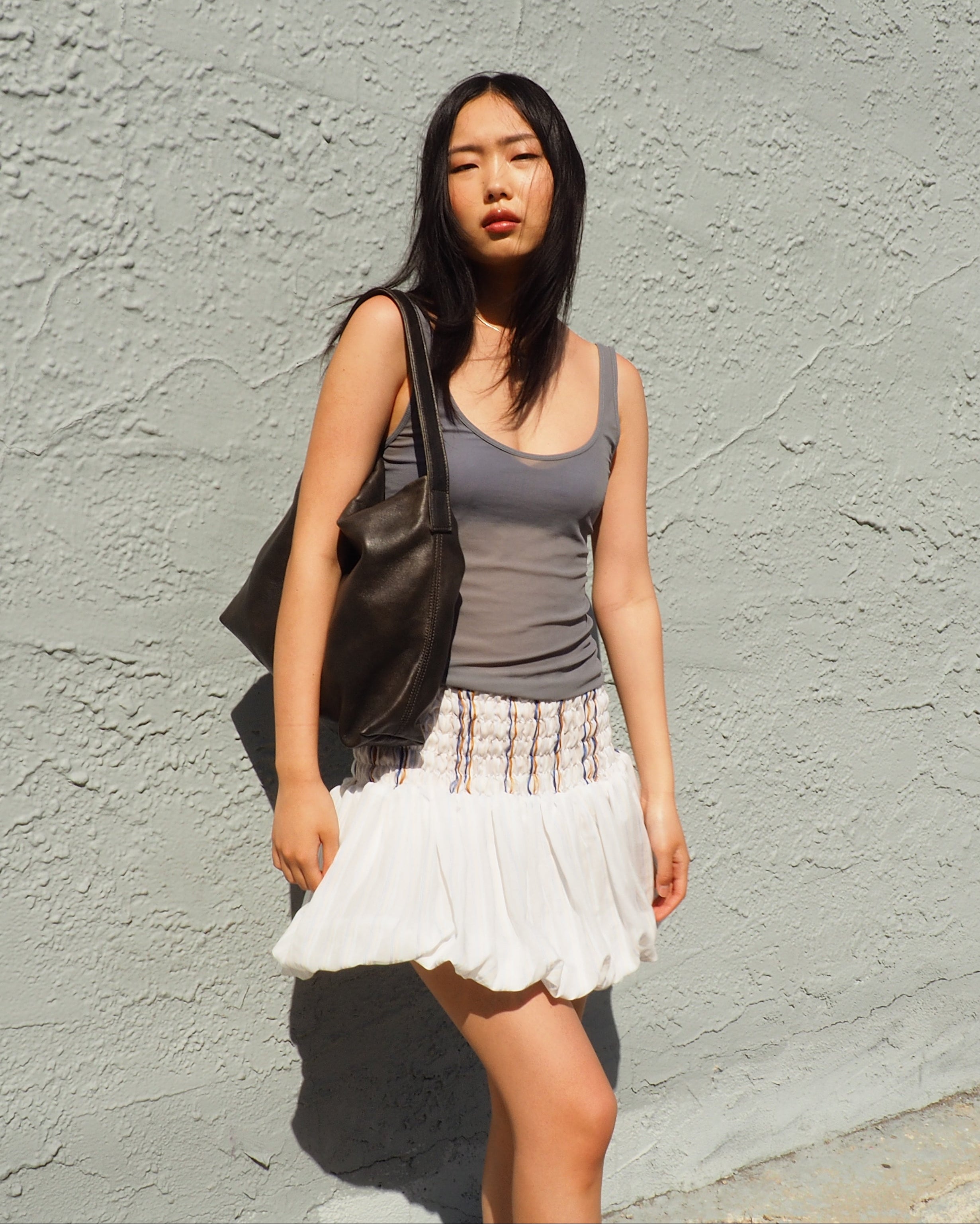 Kessel Bag in Castor Lamb Leather - CLYDE