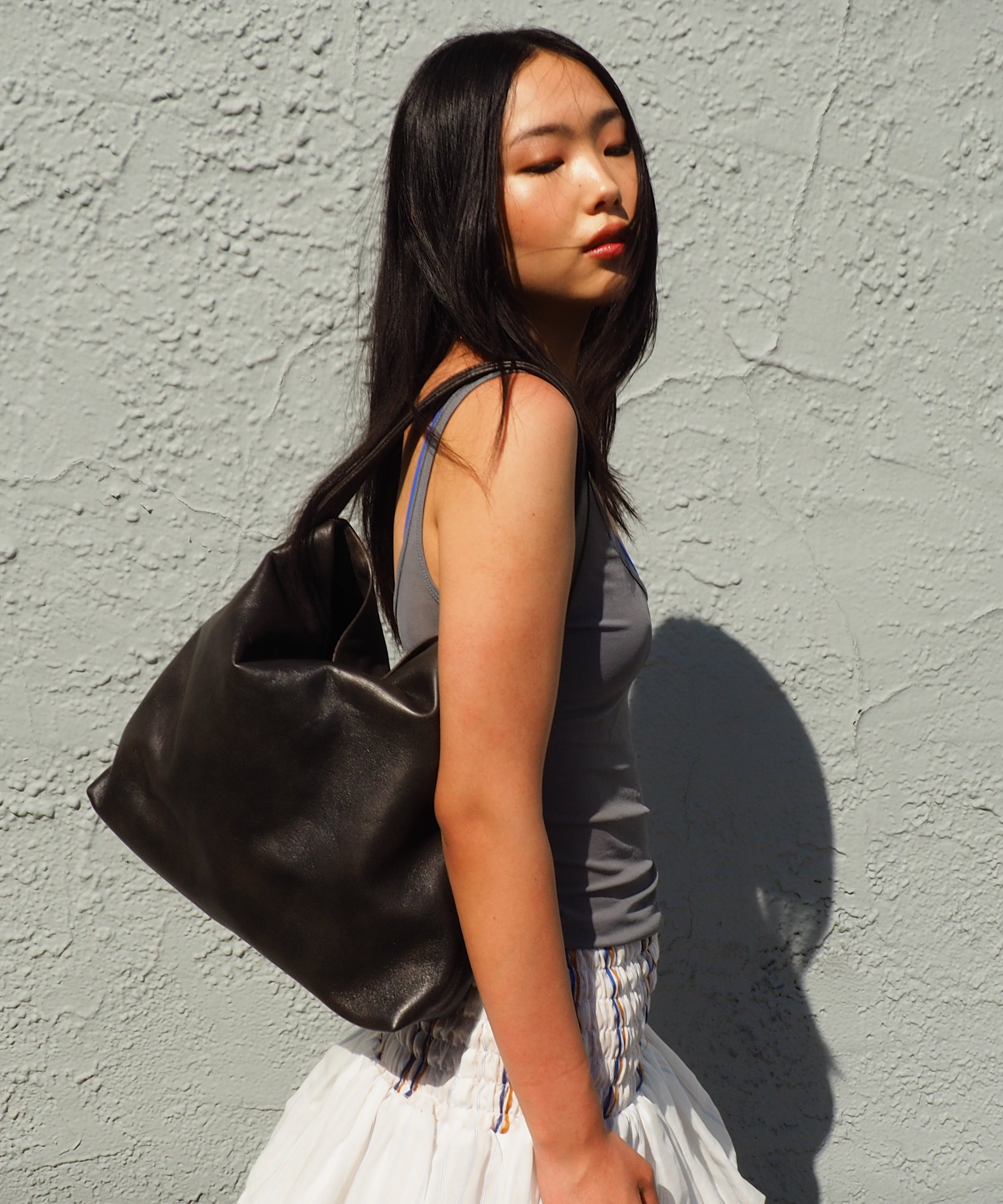 Kessel Bag in Castor Lamb Leather - CLYDE