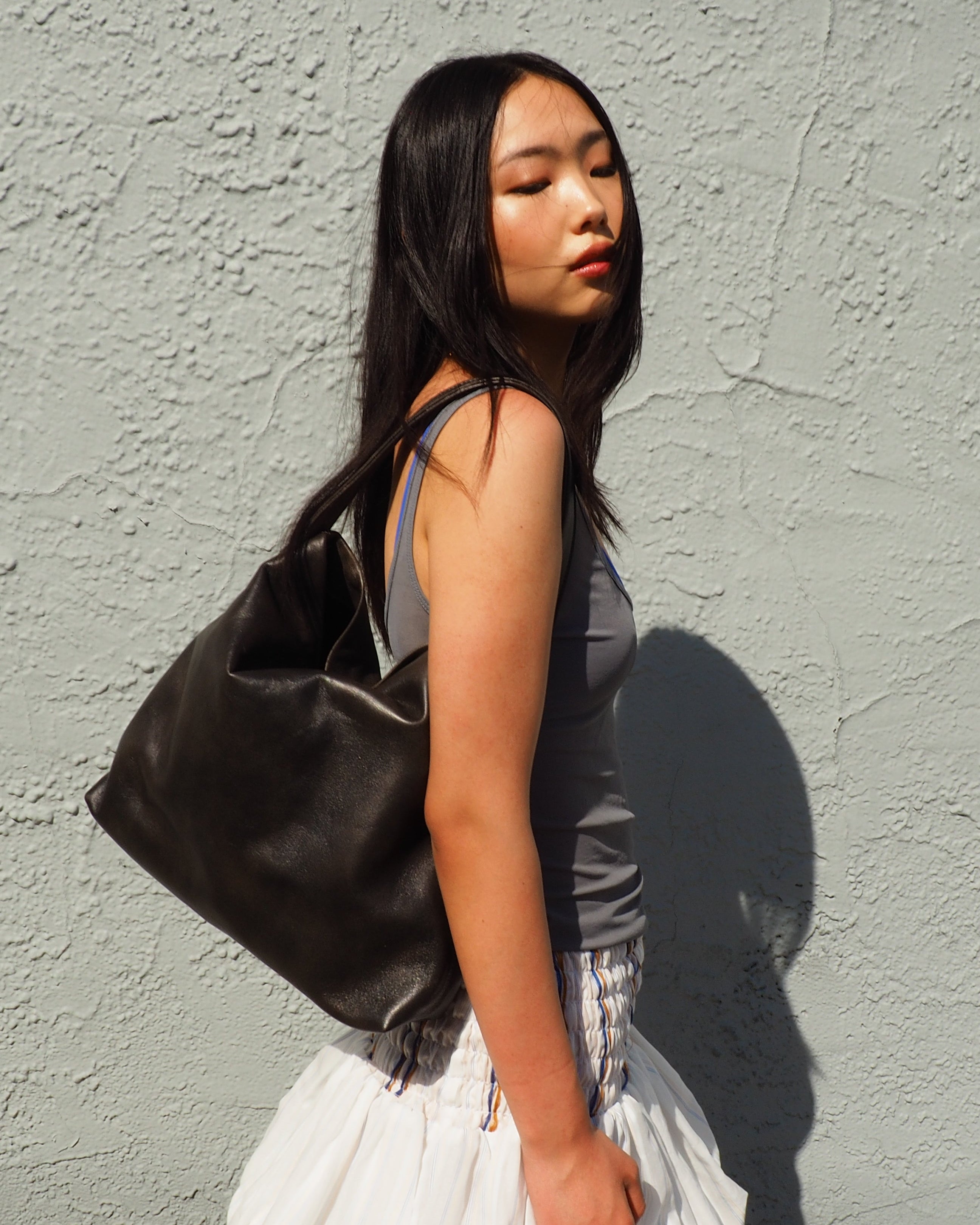 Kessel Bag in Castor Lamb Leather - CLYDE