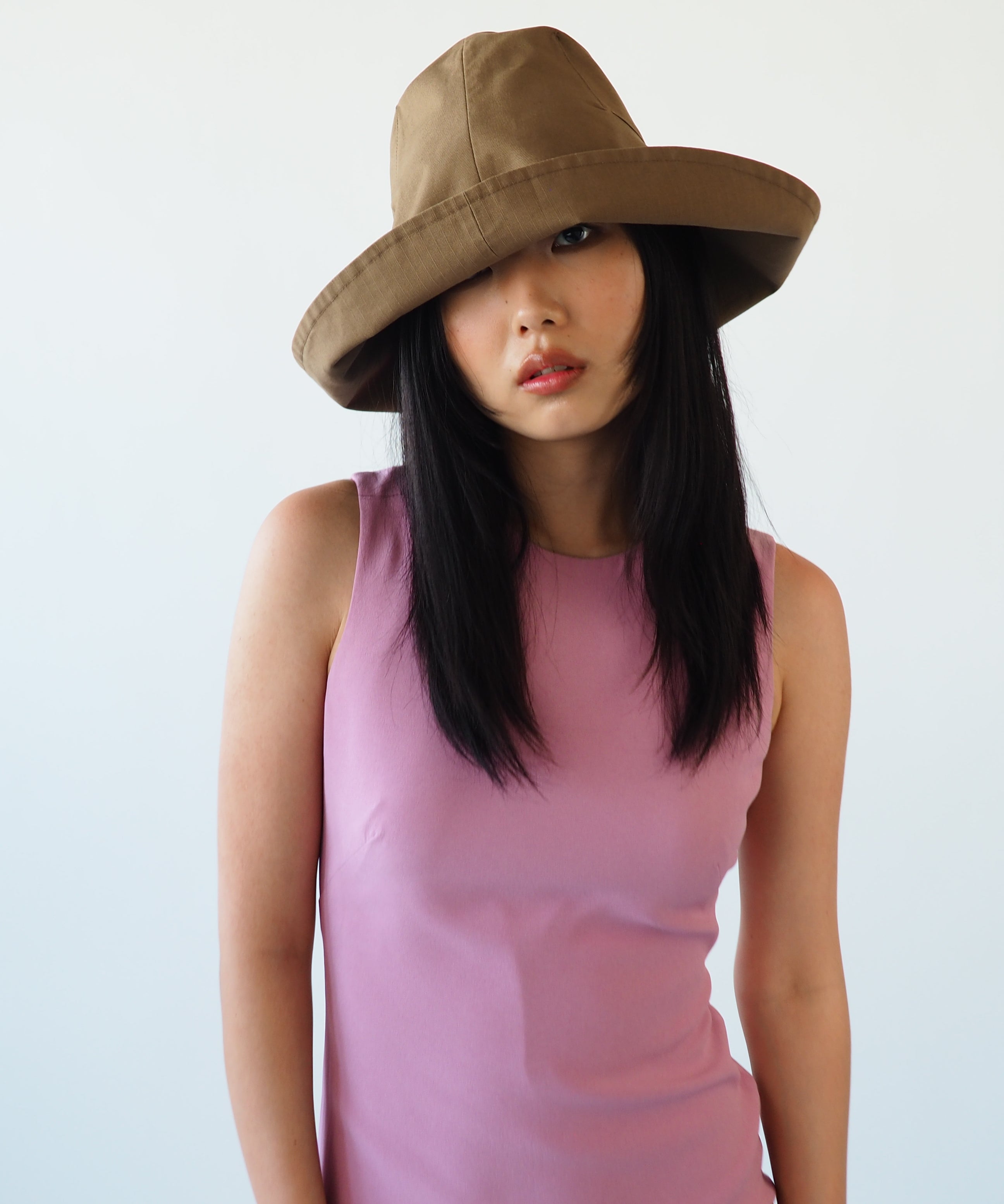 Iona Hat in Caramel Rip Stop - CLYDE