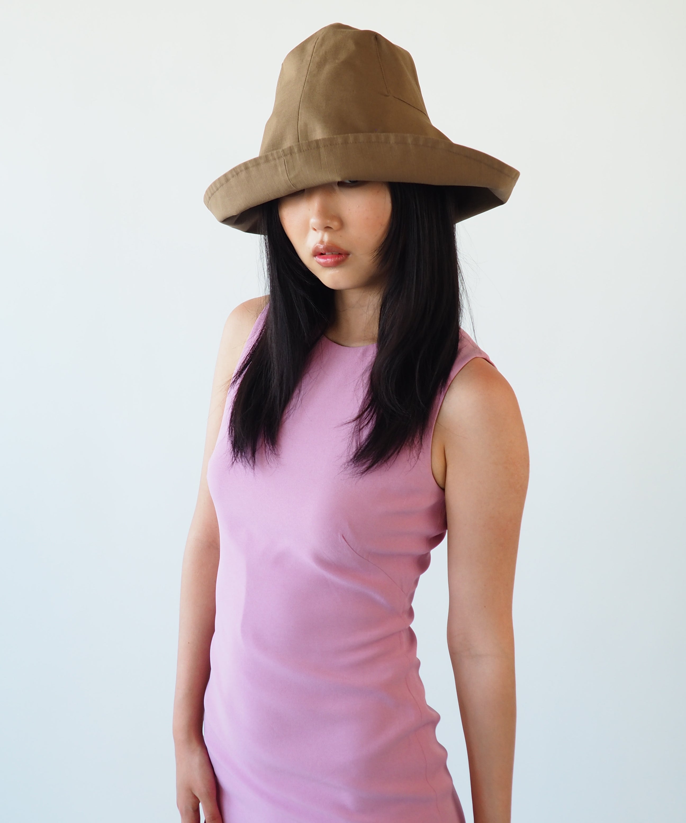 Iona Hat in Caramel Rip Stop - CLYDE