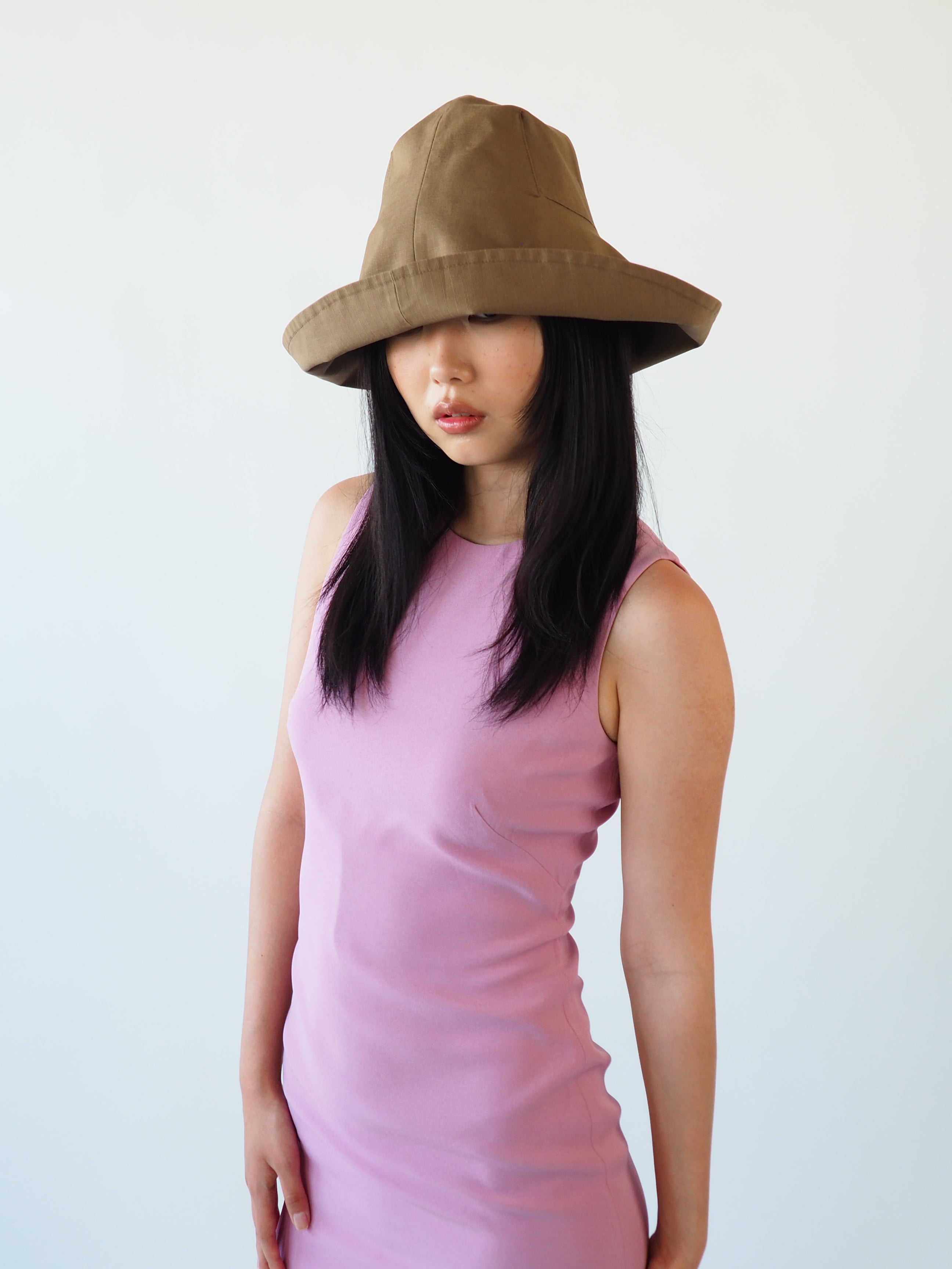 Iona Hat in Caramel Rip Stop - CLYDE