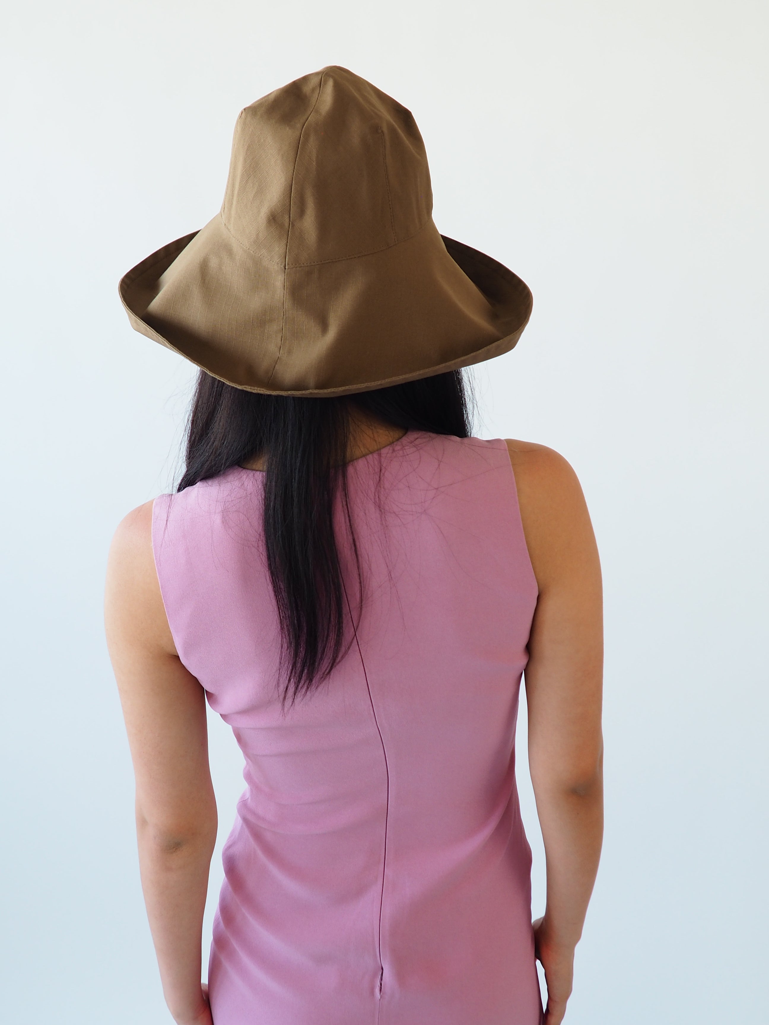 Iona Hat in Caramel Rip Stop - CLYDE