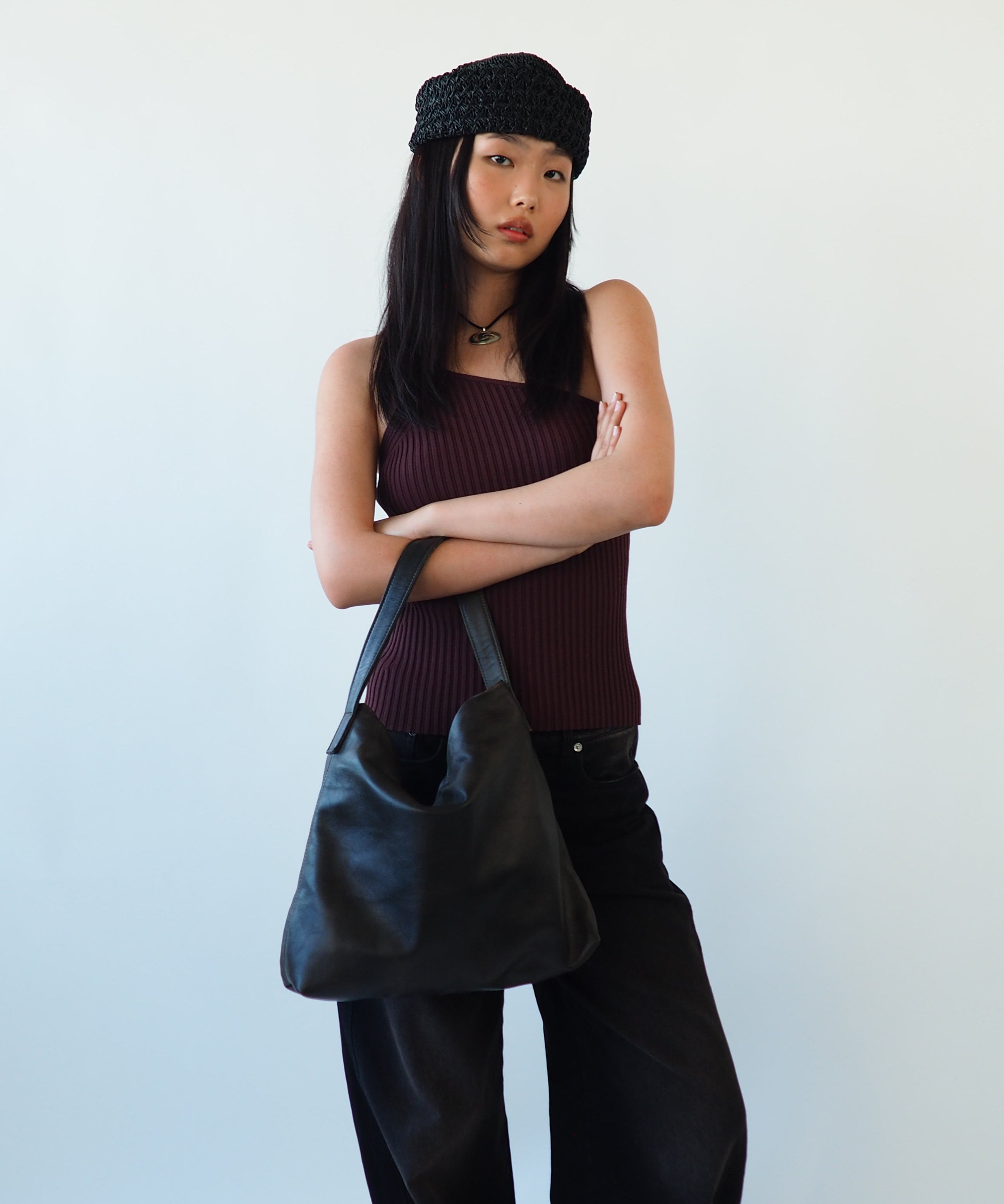 Kessel Bag in Castor Lamb Leather - CLYDE