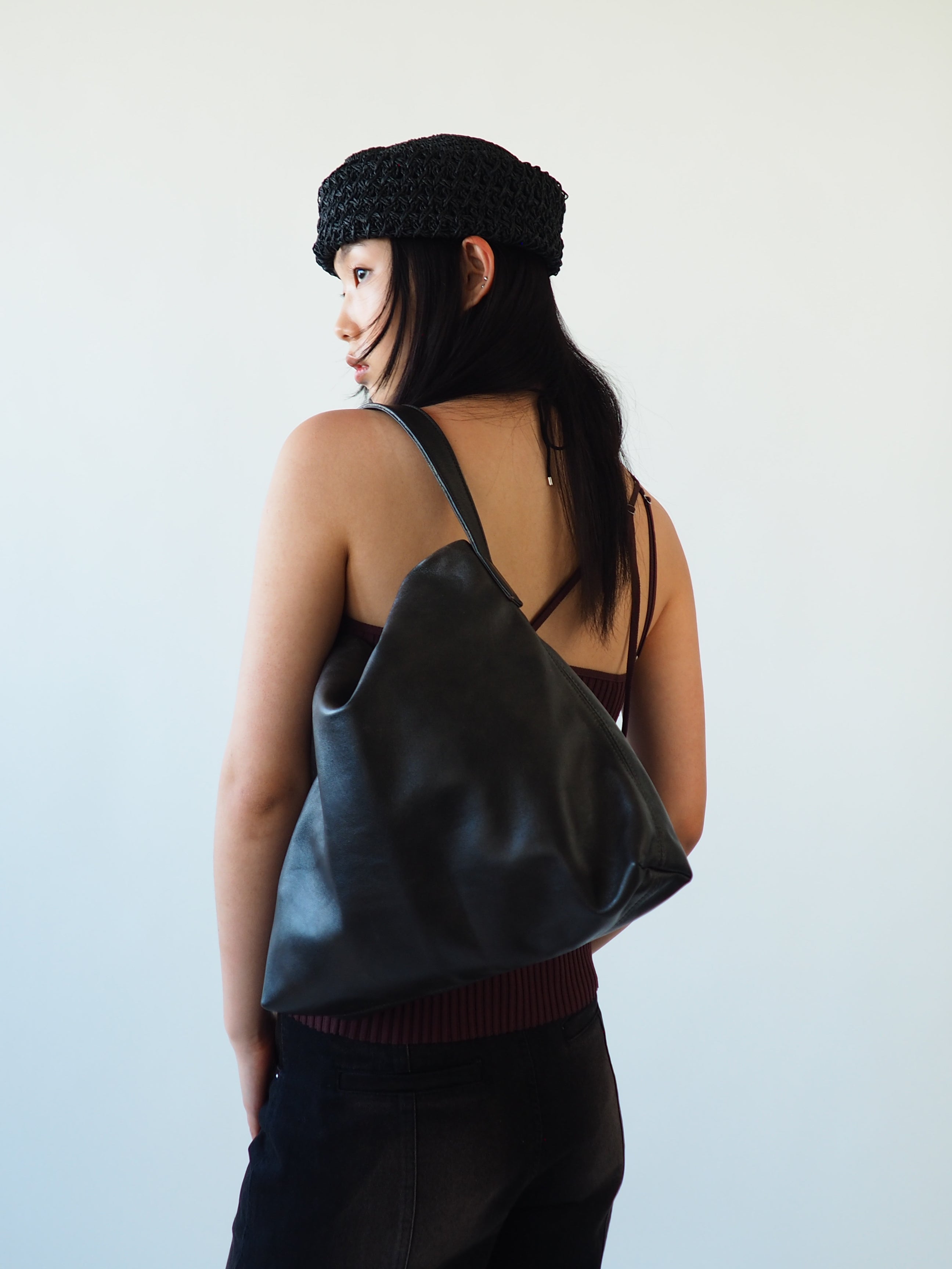 Kessel Bag in Castor Lamb Leather - CLYDE