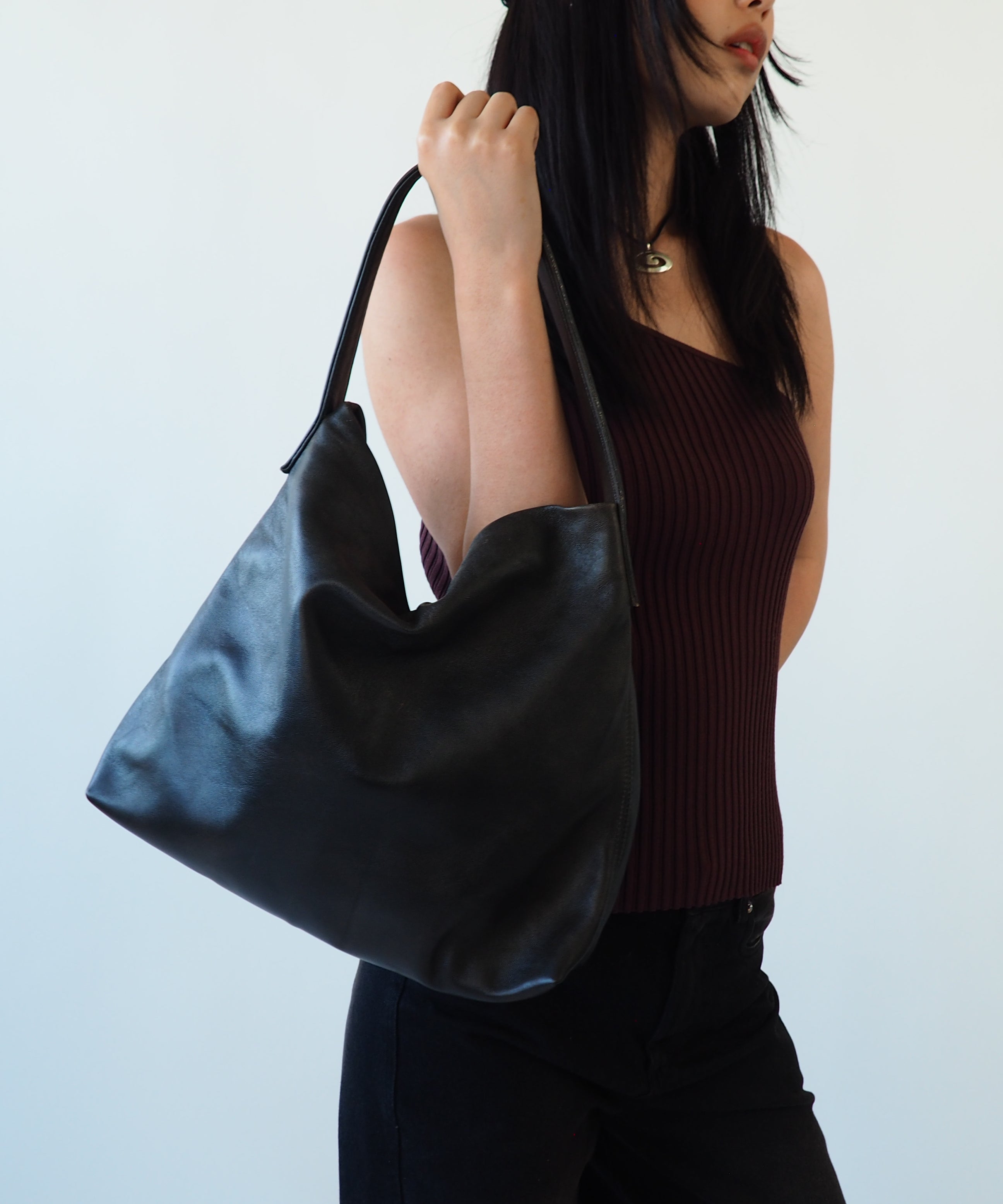 Kessel Bag in Castor Lamb Leather - CLYDE