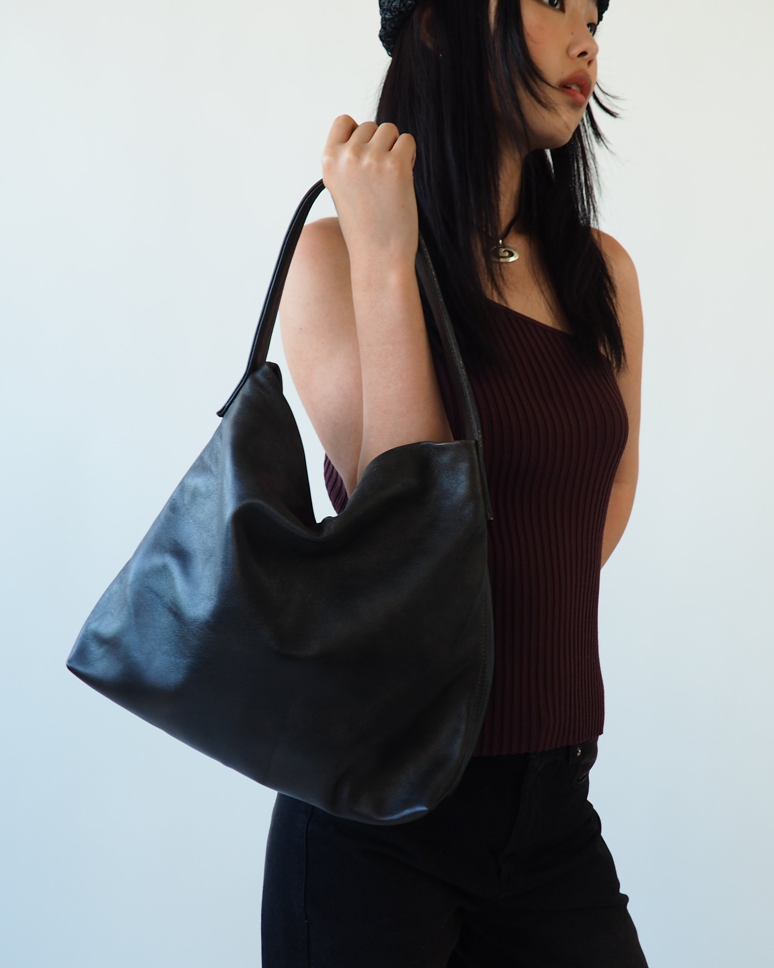 Kessel Bag in Castor Lamb Leather - CLYDE