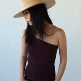 Cielo Hat in Tan Toquilla Straw - CLYDE
