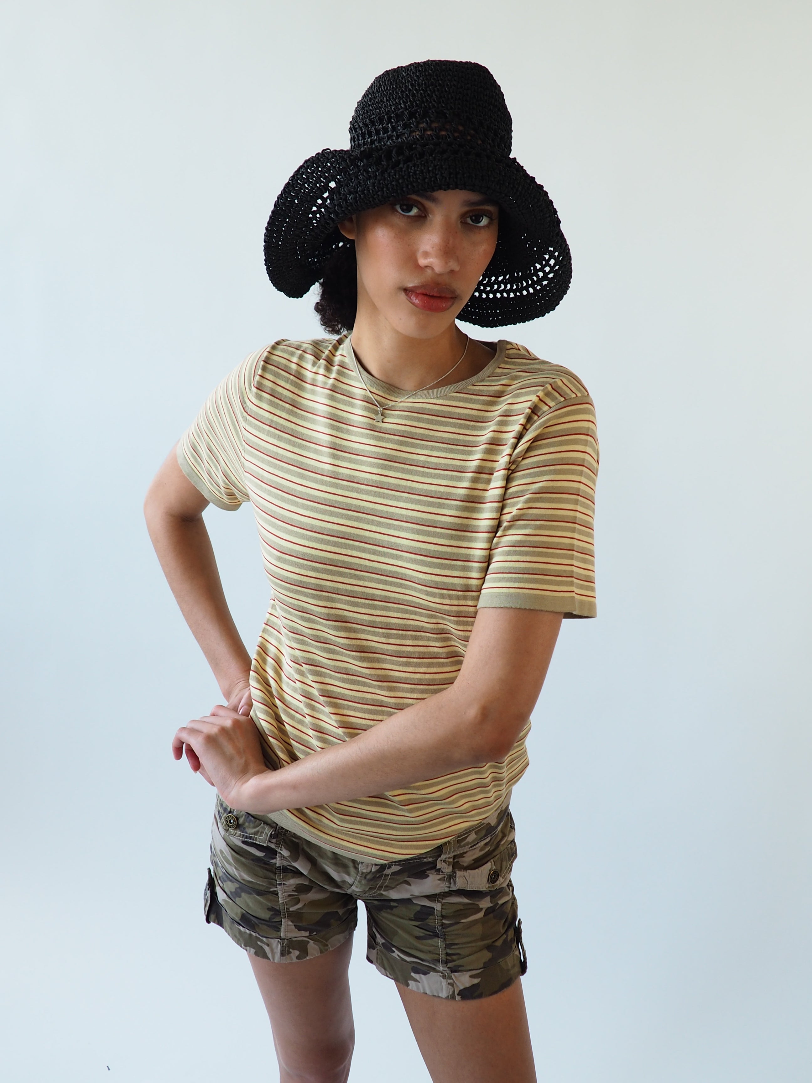 Utopia Hat in Black Seagrass - CLYDE