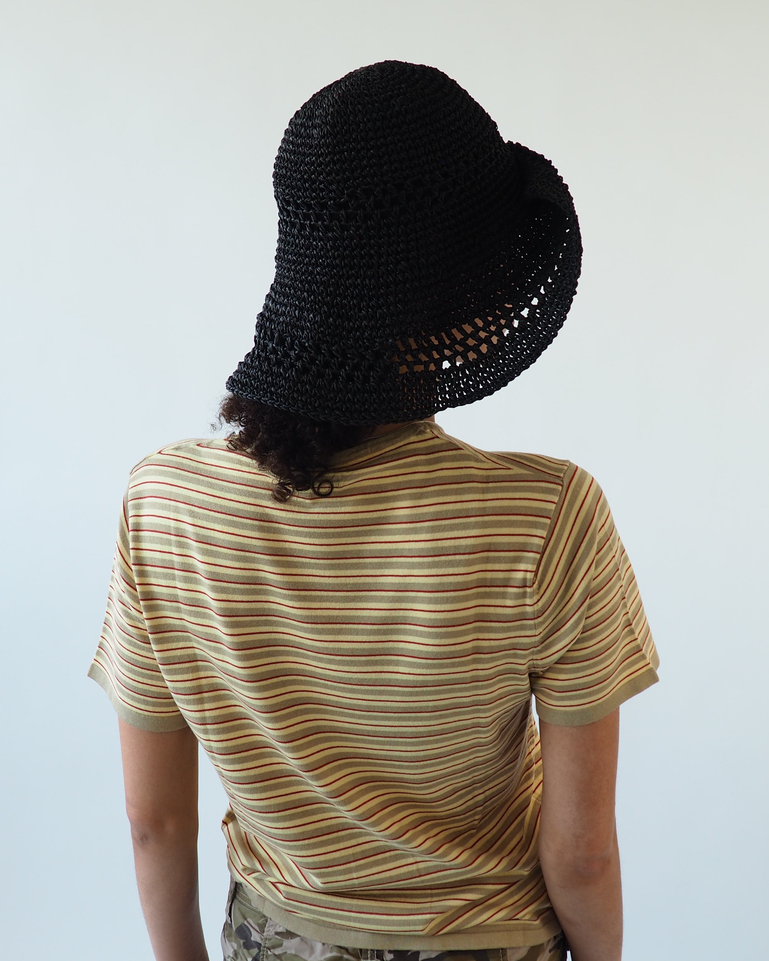 Utopia Hat in Black Seagrass - CLYDE