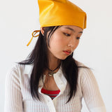 Vita Scarf in Yellow Perforated - CLYDE