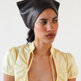 Vita Scarf in Espresso Periorated - CLYDE