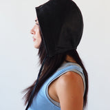 Volo Hat in Black Lambskin - CLYDE
