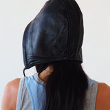 Volo Hat in Black Lambskin - CLYDE