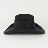 Western Hat in Black Toquilla Straw - CLYDE