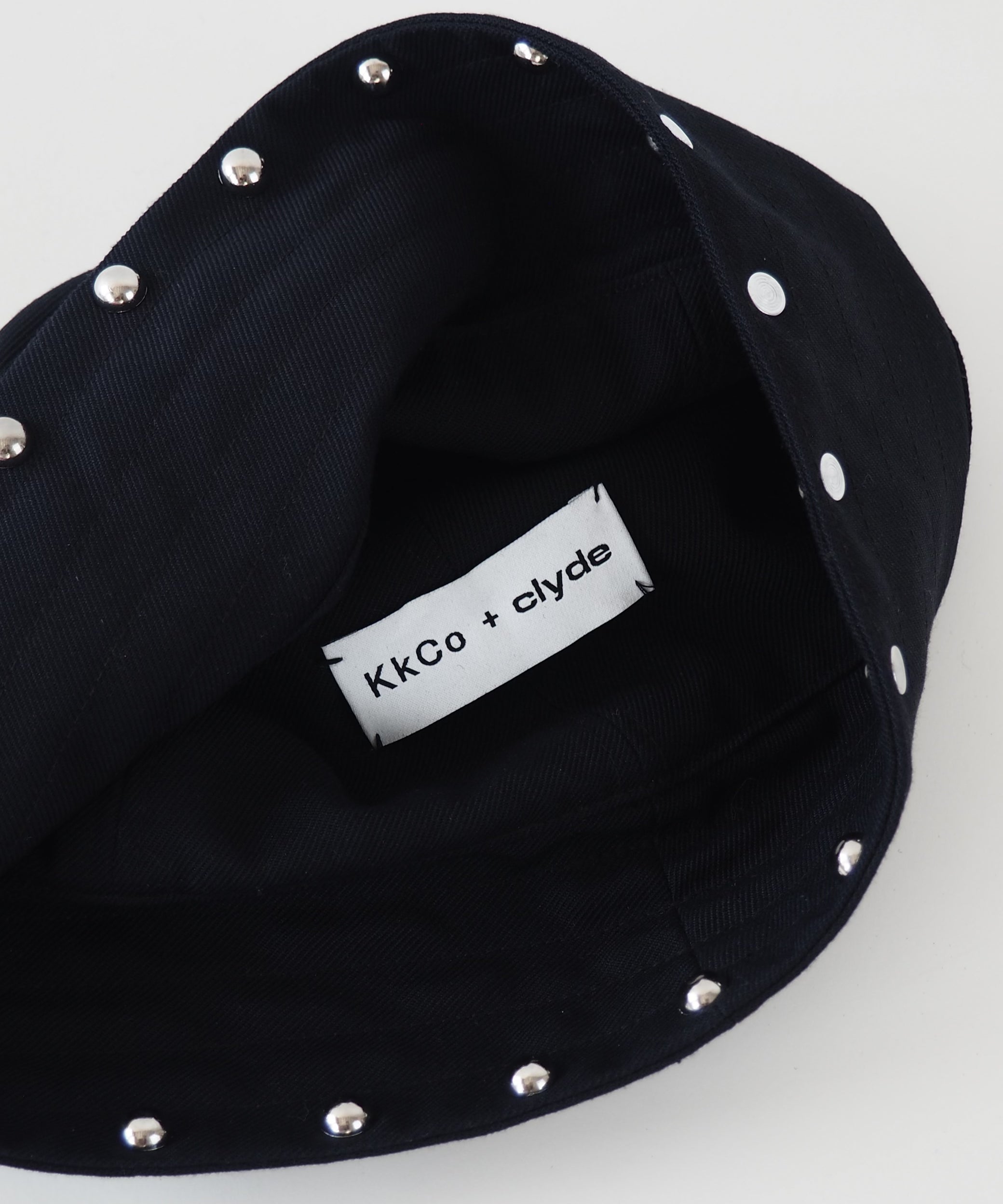 KkCo x CLYDE Rivet Sailor Hat in Onyx - CLYDE