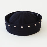 KkCo x CLYDE Rivet Sailor Hat in Onyx - CLYDE