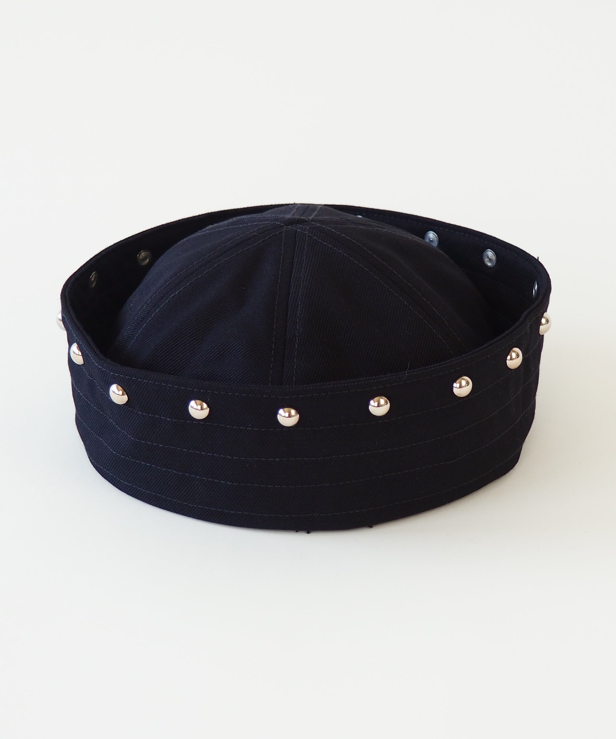 KkCo x CLYDE Rivet Sailor Hat in Onyx - CLYDE