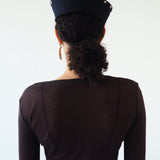 KkCo x CLYDE Rivet Sailor Hat in Onyx - CLYDE