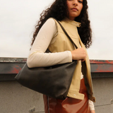 Kessel Bag in Castor Lamb Leather - CLYDE