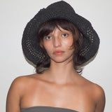 Utopia Hat in Black Seagrass