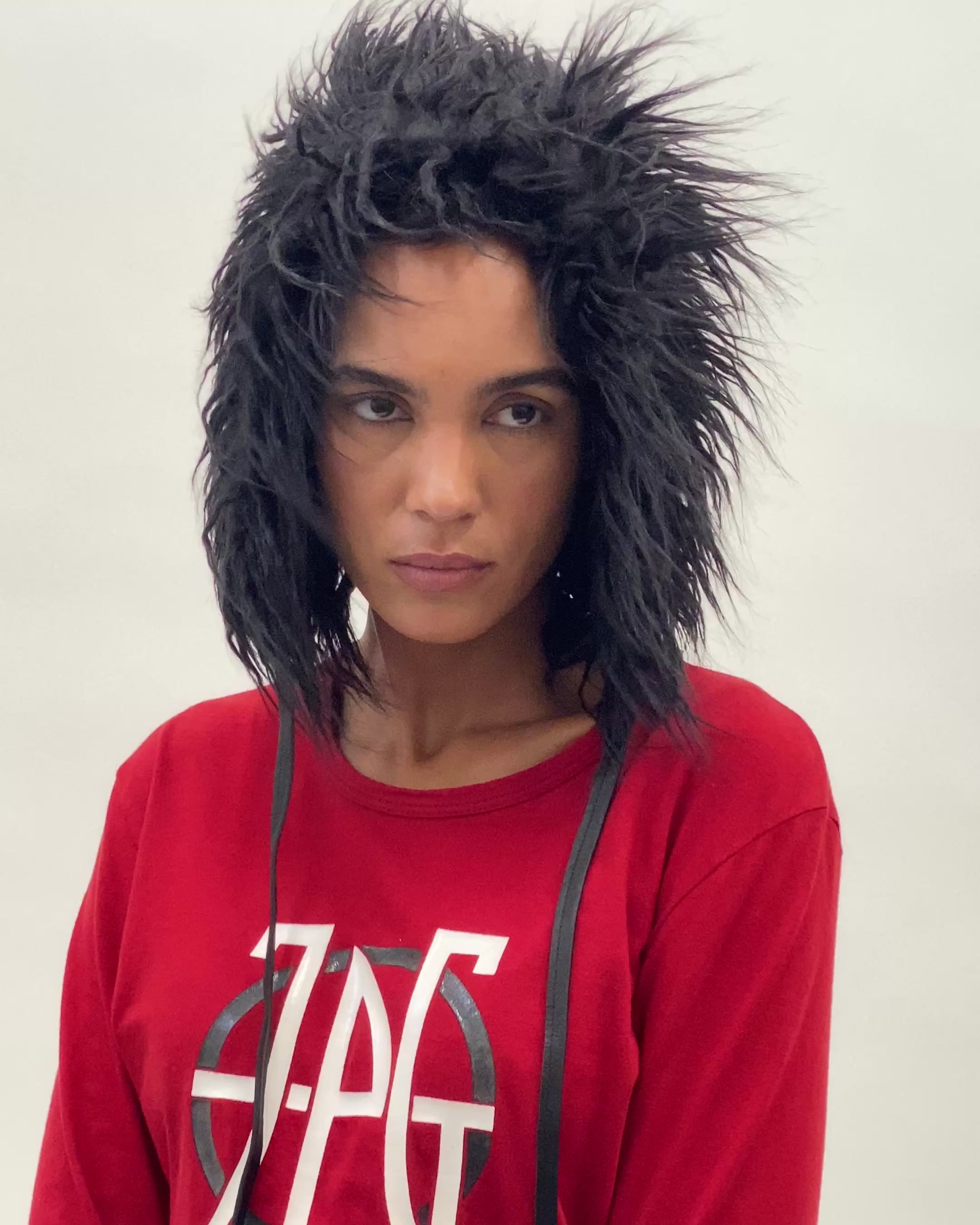 Creature Hat in Black Faux Yak - CLYDE