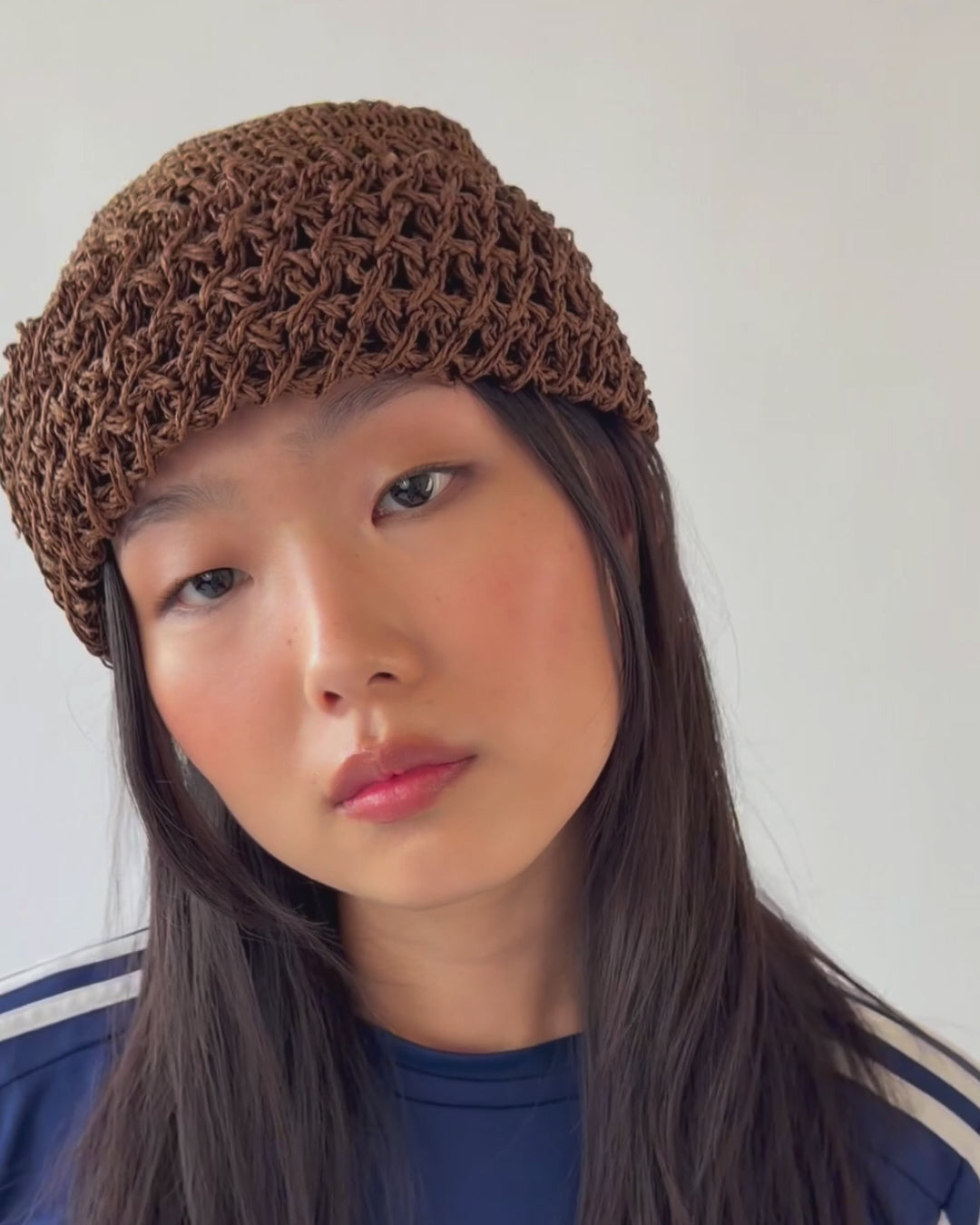 Toyo Roller Hat in Brown - CLYDE