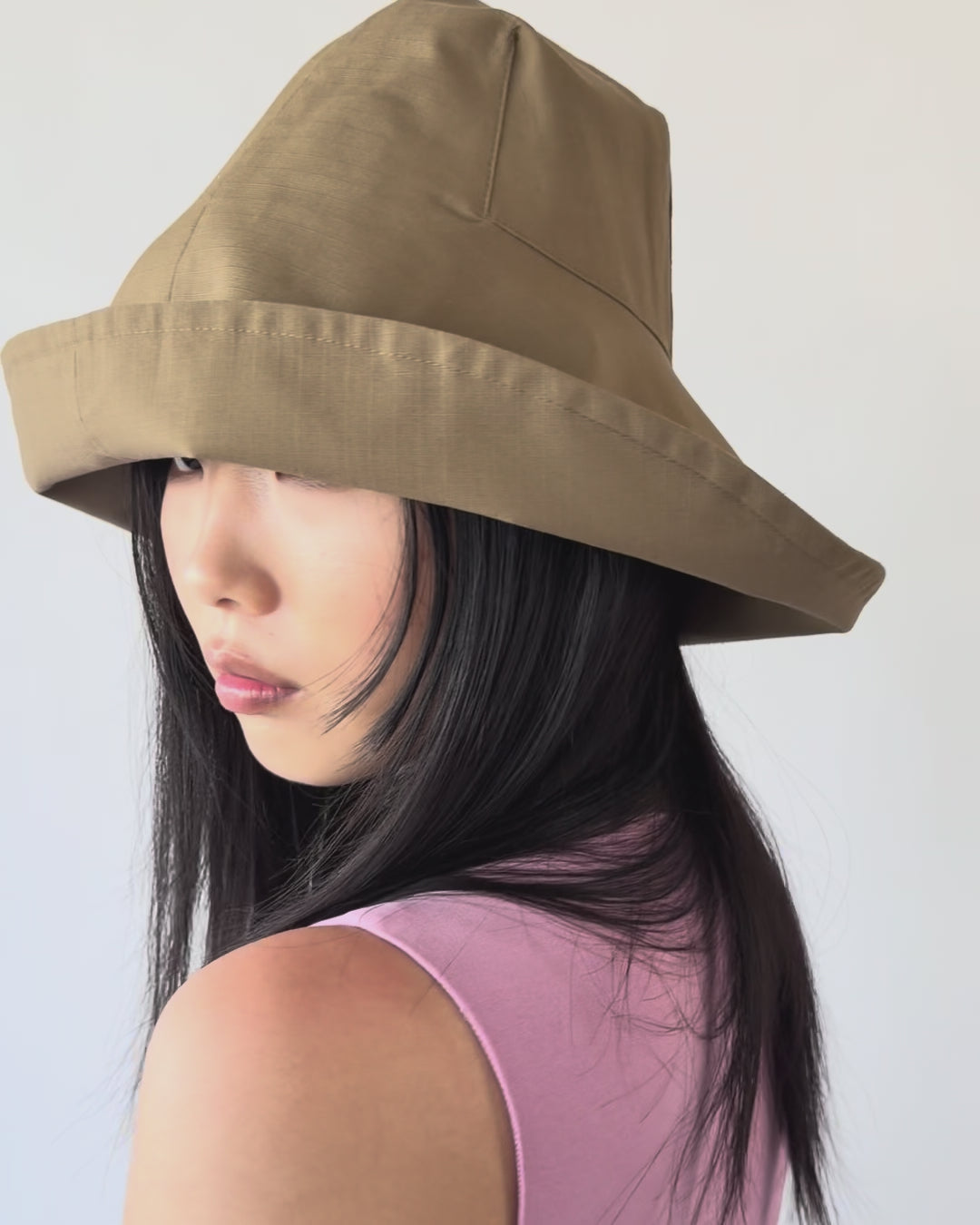 Iona Hat in Caramel Rip Stop - CLYDE