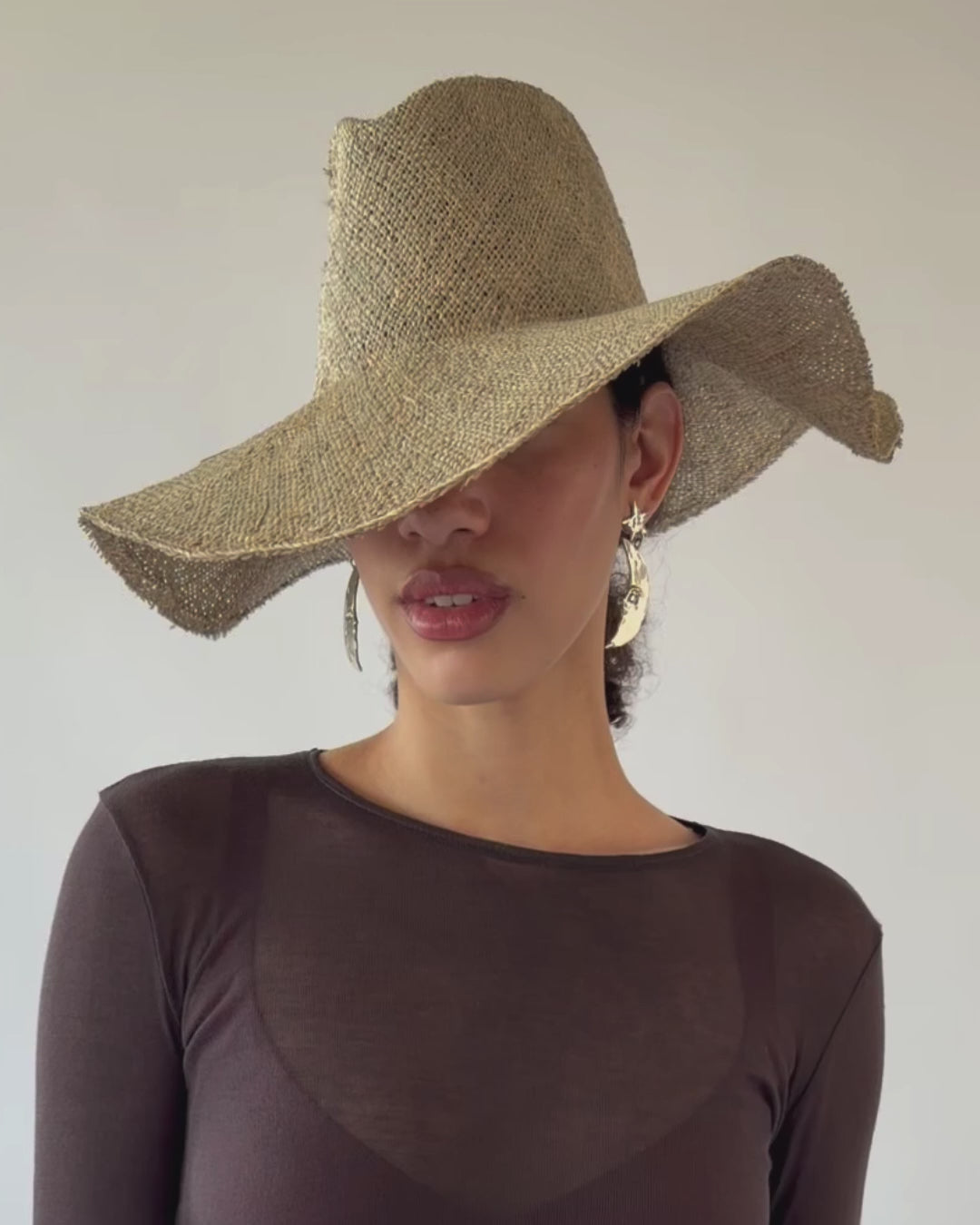 Caro Hat in Seagrass - CLYDE