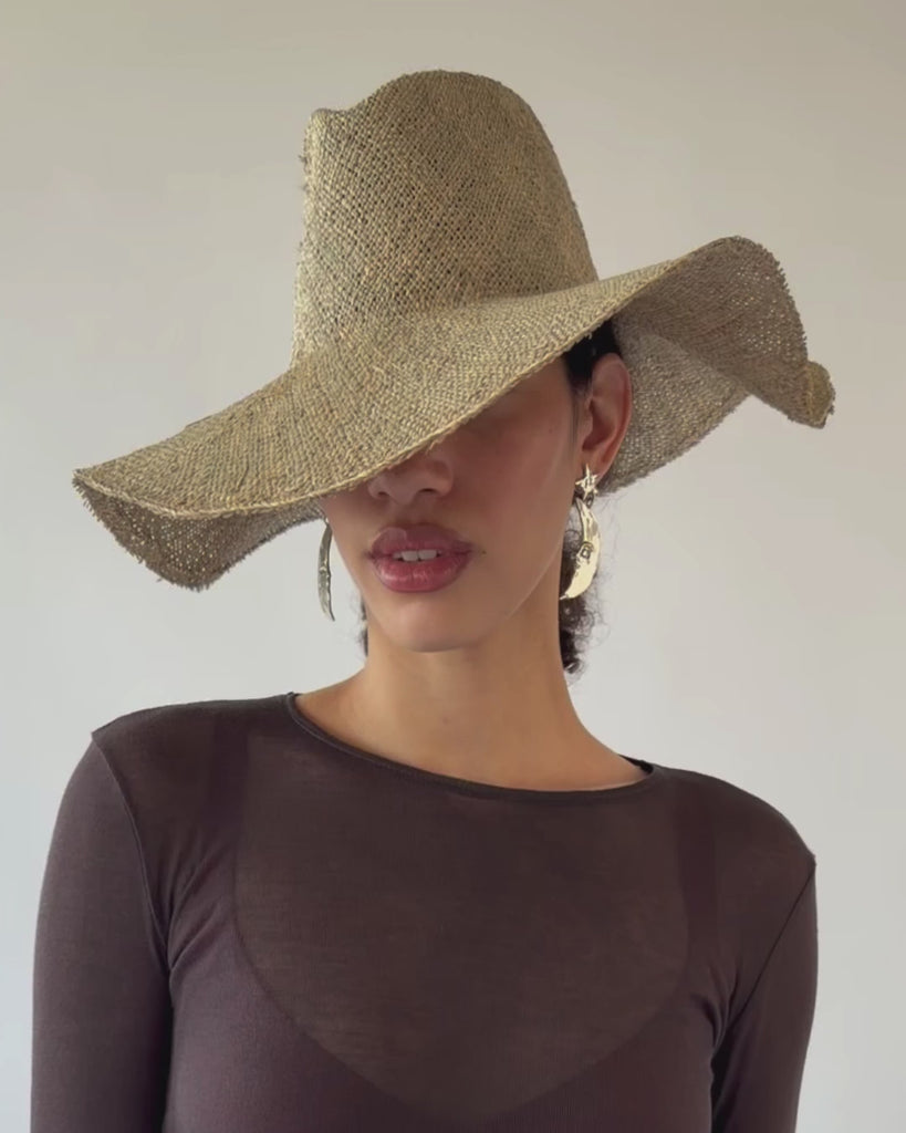 Caro Hat in Seagrass - CLYDE