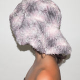 Collina Strada x Clyde Mala Hat in Lavender Plaid - CLYDE