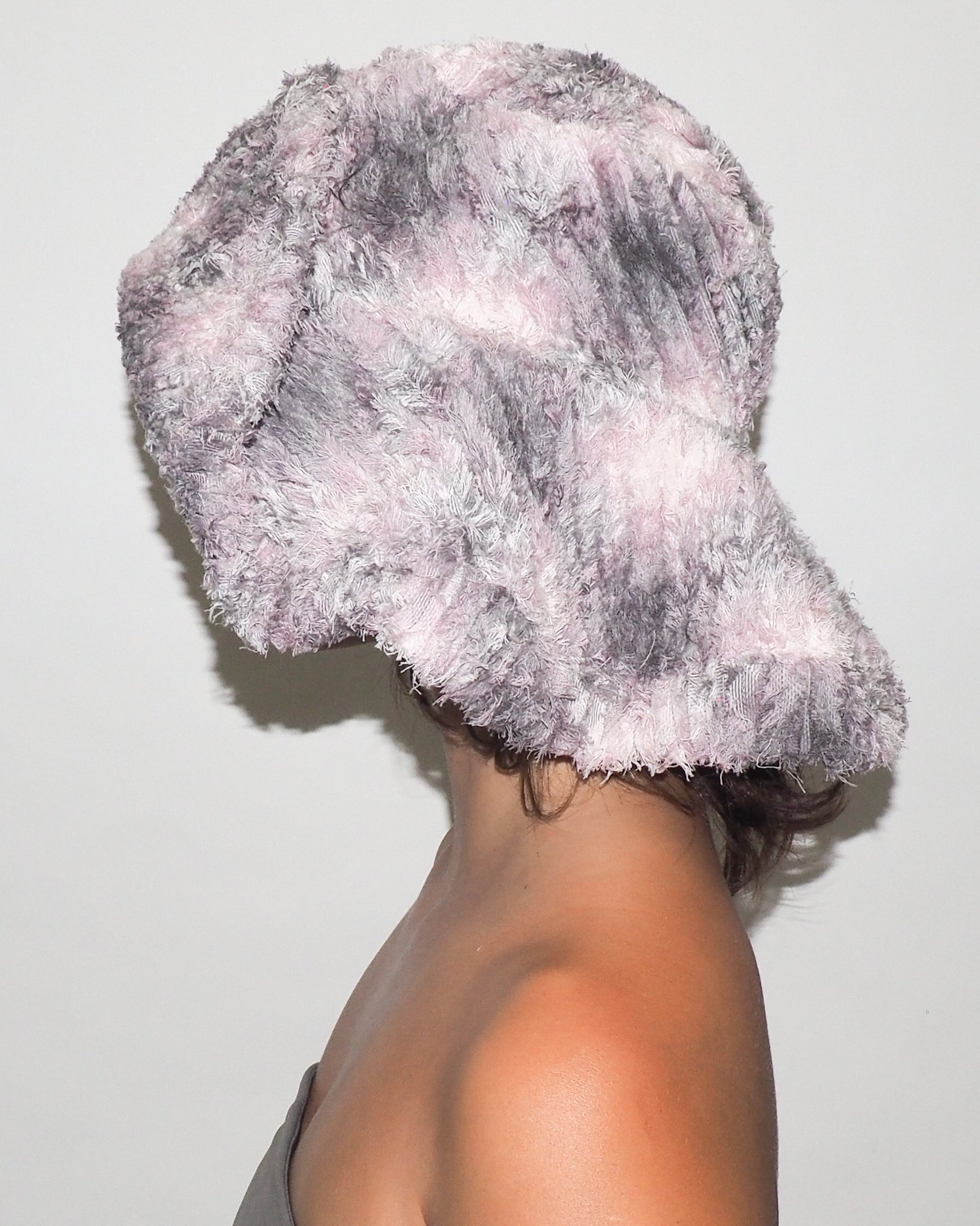 Collina Strada x Clyde Mala Hat in Lavender Plaid - CLYDE