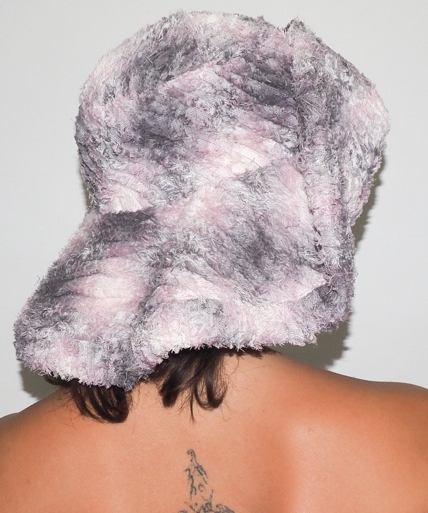 Collina Strada x Clyde Mala Hat in Lavender Plaid - CLYDE